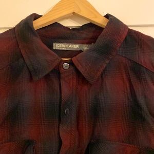 Icebreaker merino wool long sleeve shirt